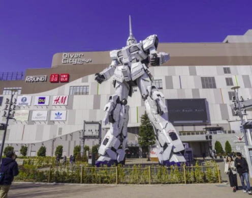 ダイバーシティ東京プラザ＆ユニコーンガンダム